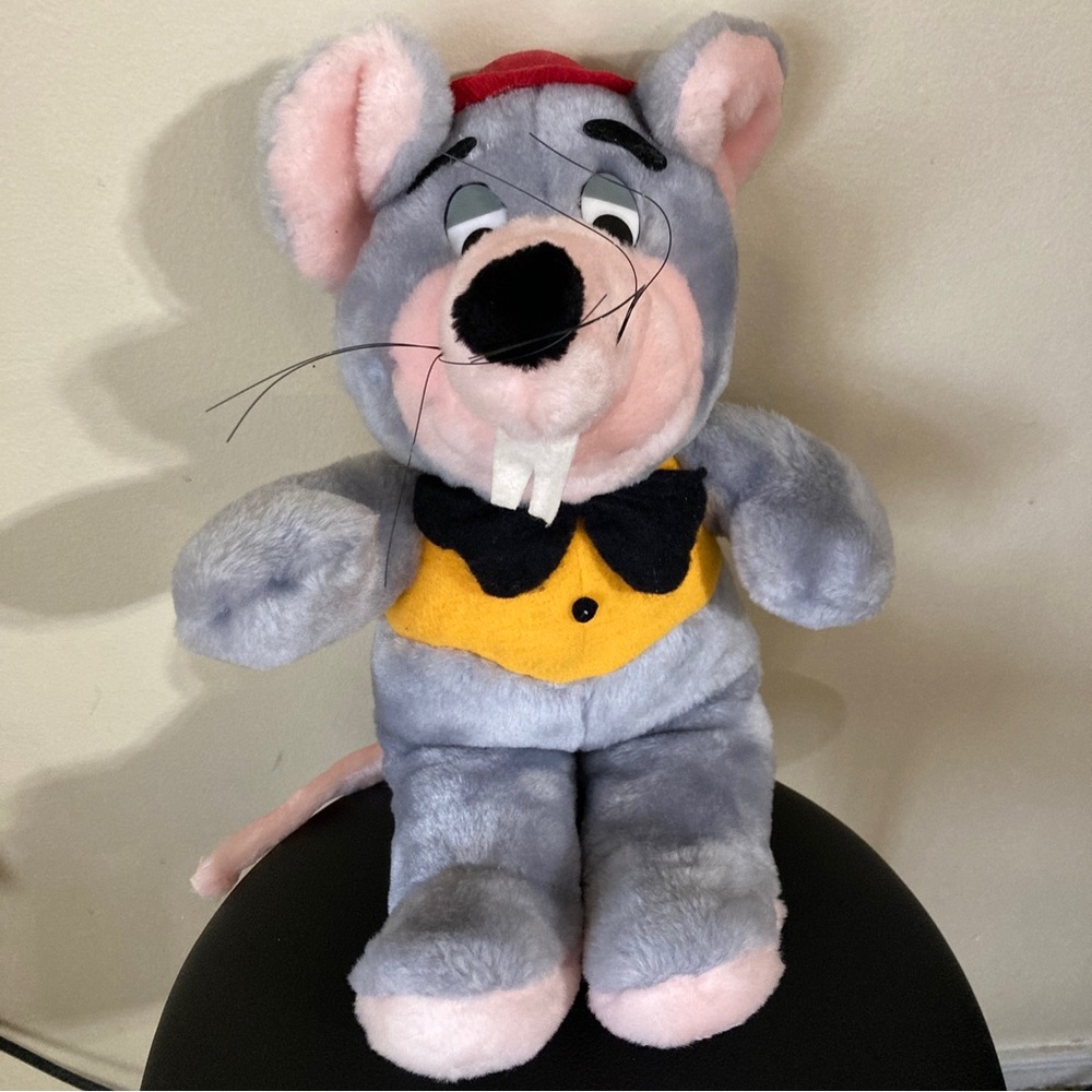 Vintage 1988 CHUCK E. CHEESE LARGE Plush 22" rare